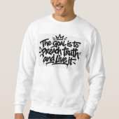 Sweatshirt Prêcher la Vérité (Devant)