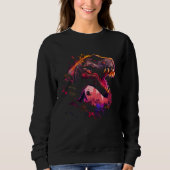 Sweatshirt Prehistoric dinosaurs (Devant)