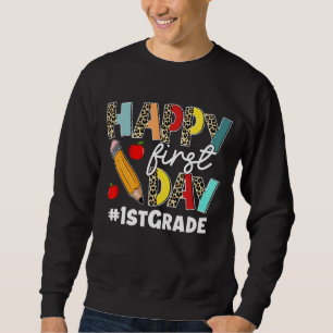 Sweatshirt Premier Jour De 1Ème Année, L'Équipe Léopard Revie