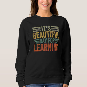 Sweatshirt Premier jour de l'école C'est un beau jour pour ap