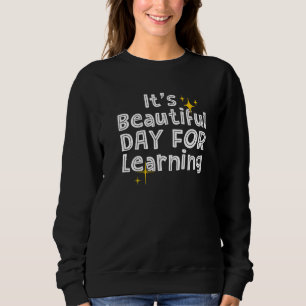 Sweatshirt Premier jour de l'école C'est un beau jour pour ap