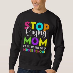 Sweatshirt Premier Jour De L'École Secondaire Retour À L'Écol