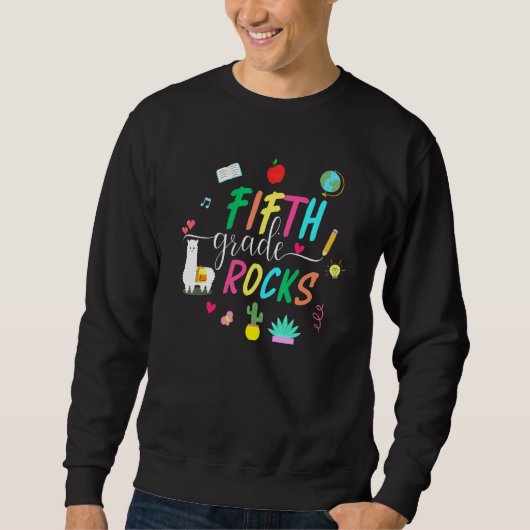 Sweatshirt Premier Jour d'École Cinquième Année Équipe de Cho (Devant)