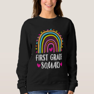 Sweatshirt Première Classe Rainbow Girls Boys Teacher Team 1s
