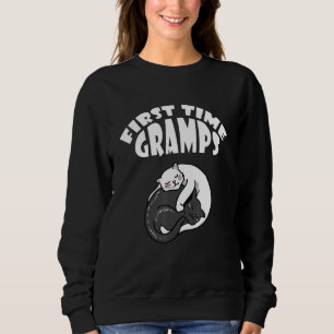 Sweatshirt Première Fois Grandpa Grand Citoyen Retraité G