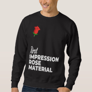Sweatshirt Première Impression Rose Matériel Bachelorette & B