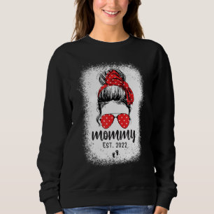 Sweatshirt Première Maman 2022 Nouvelle Maman 2022 Mères D