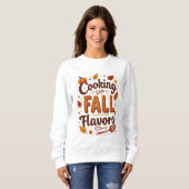 Sweatshirt Préparer les saveurs de l'automne  (Devant entier)