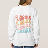 Sweatshirt Preppy Super Retro Floride Typographie tendance (Dos)