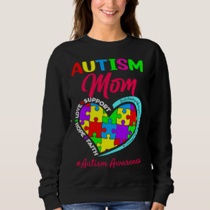 Sweatshirt Présentation de la mère de Sensibilisation sur l'a