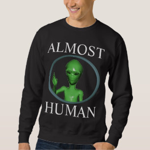 Sweatshirt presque humain