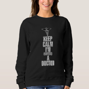 Sweatshirt Presque Un Docteur Med School Étudiants Médicales