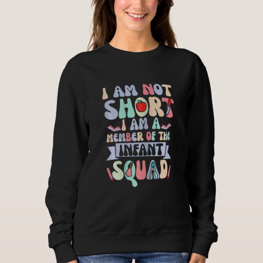 Sweatshirt Prestataire de garde d'enfants Équipe d'enseignant (Devant)