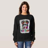 Sweatshirt Prêt à écraser le chignon désordonné de troisième (Devant entier)