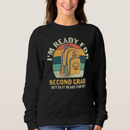 Sweatshirt Prêt pour la 2e classe (Devant)