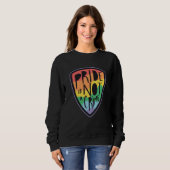 Sweatshirt Pride is not a crime LGBT (Devant entier)