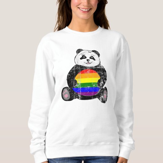 Sweatshirt Pride Panda (Devant)