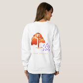 Sweatshirt Prière de Noël (Dos entier)