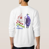 Sweatshirt prière et bénédictions du pape (Dos)