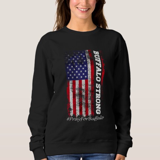 Sweatshirt Prière Forte De Buffle Pour Buffle 1 (Devant)