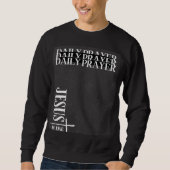 Sweatshirt Prière quotidienne (Devant)
