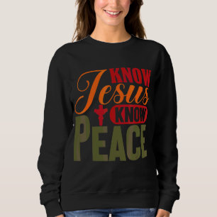 Sweatshirt Prières du Seigneur Prière Amen Femme chrétienne J