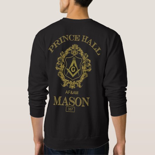 Sweatshirt Prince Hall Mason (Dos)