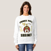 Sweatshirt Prince Hall Shriner Noble de Mystic Shrine Mason P (Devant entier)
