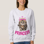 Sweatshirt PRINCESS CAT ITTEN T-Shirts, filles (Devant)