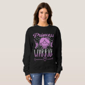 Sweatshirt Princesse Warrior (Devant entier)