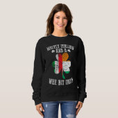 Sweatshirt Principalement italien Weit Bit irlandais Italie S (Devant entier)