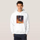Sweatshirt print: anime Jujutsu Kaisen (Voorkant volledig)
