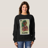 Sweatshirt Prix Mexicain Aztec Design guerrier - El Azteca (Devant entier)