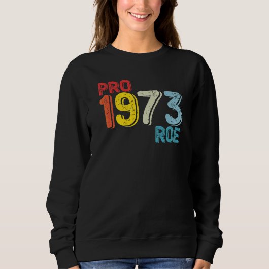 Sweatshirt Pro 1973 Roe (Devant)