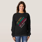 Sweatshirt Pro Choice My Body Choice Uterus Business - Pro-Ch (Devant entier)