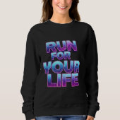 Sweatshirt Pro Running Motivation (Devant)