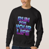 Sweatshirt Pro Running Motivation (Devant)