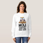 Sweatshirt Problèmes de chimie - Mole (Devant entier)