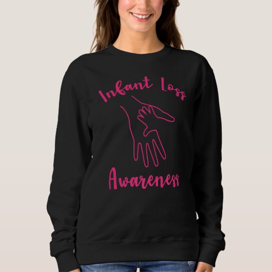 Sweatshirt Processus de perte de bébé Grossesse Bébé fausse c (Devant)