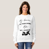 Sweatshirt Procrastination Pro : Augmentez votre paresse (Devant entier)