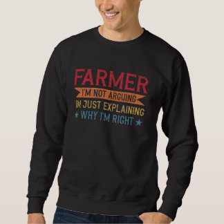 Sweatshirt Producteur de devis de profession amusant