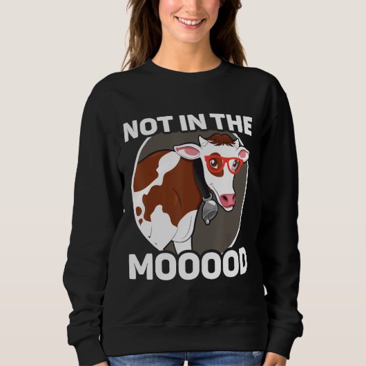 Sweatshirt Producteur Laitier Pas Dans La Vache Moody (Devant)