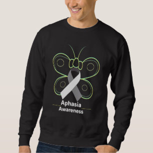 Sweatshirt Produits du Mois de sensibilisation à l'Aphasie