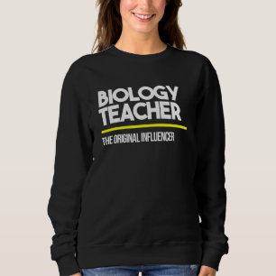 Sweatshirt Professeur de biologie Influenceur original High M