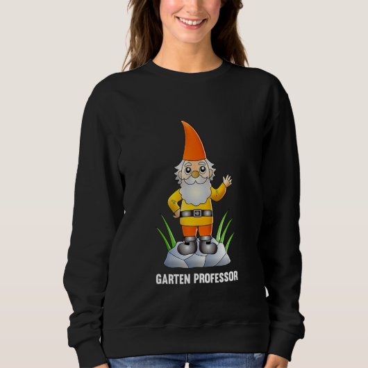 Sweatshirt Professeur de jardin Hobby Garden Gnome Figurine G (Devant)
