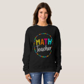 Sweatshirt Professeur de mathématiques Enseignant Mathématiqu (Devant entier)