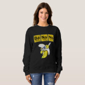 Sweatshirt Professeur de sciences de chimie Carré élémentaire (Devant entier)