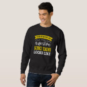 Sweatshirt Professeur de sciences intitulé du poste employé t (Devant entier)
