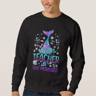 Sweatshirt Professeur de Sirène de jardin d'enfants Prek Ense