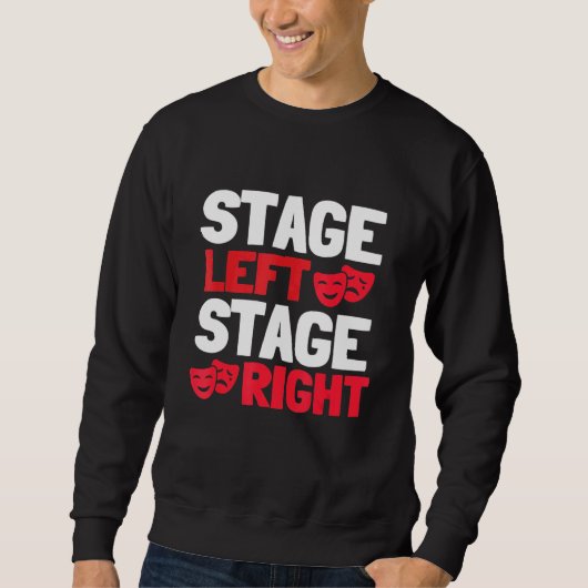 Sweatshirt Professeur De Théâtre Et D'Arts De La Scène - St (Devant)